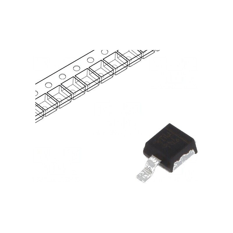 Diodă TVS 200W 6,4V 19,6A Unidirecțională DO216AA - Rola, Bandă | Electronic-mag.ro | Componente Electronice