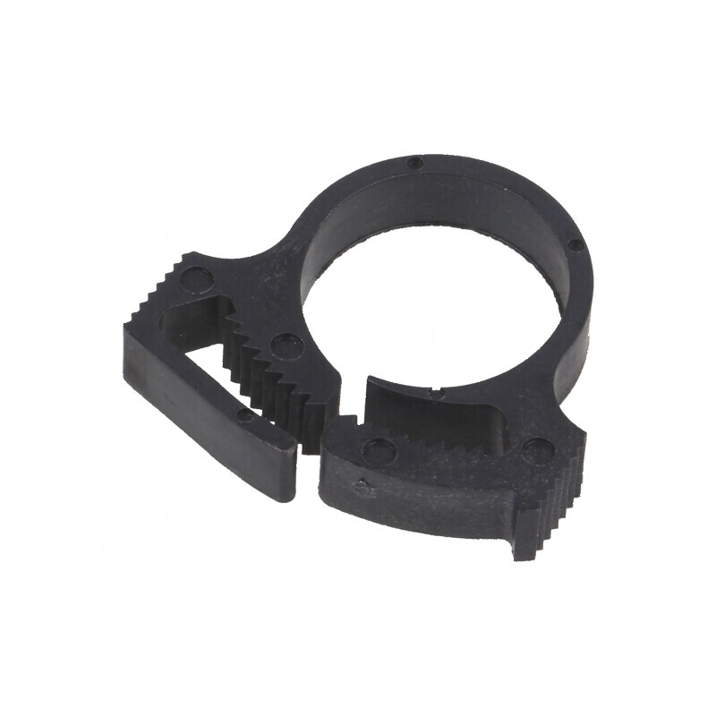 Clipsuri Øbuclă din poliamidă neagră UL94HB, 14,5÷16,6mm, lățime 5,9mm | Electronic-mag.ro | Componente Electronice Clipsuri Øbuclă din poliamidă neagră UL94HB, 14,5÷16,6mm, lățime 5,9mm | Electronic-mag.ro | Componente Electronice