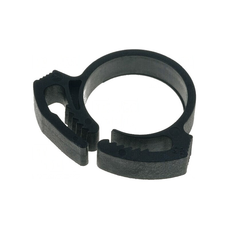 Clipsuri Øbuclă din poliamidă neagră UL94HB, dimensiuni 15,9-18,2mm, lățime 5,9mm | Electronic-mag.ro | Componente Electronice Clipsuri Øbuclă din poliamidă neagră UL94HB, dimensiuni 15,9-18,2mm, lățime 5,9mm | Electronic-mag.ro | Componente Electronice