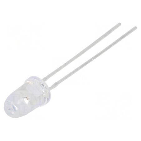 LED 5mm roșie 2000÷2800mcd 30° convex 100mW pentru iluminare decorativă | Electronic-mag.ro | Componente Electronice