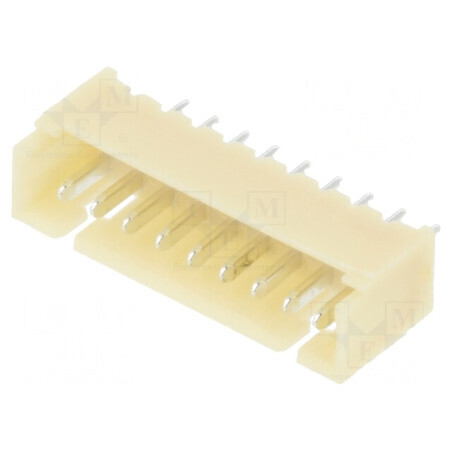 Conector cablu-placă soclu tată 9 PIN 1,25mm THT 125V 1A | Electronic-mag.ro | Componente Electronice