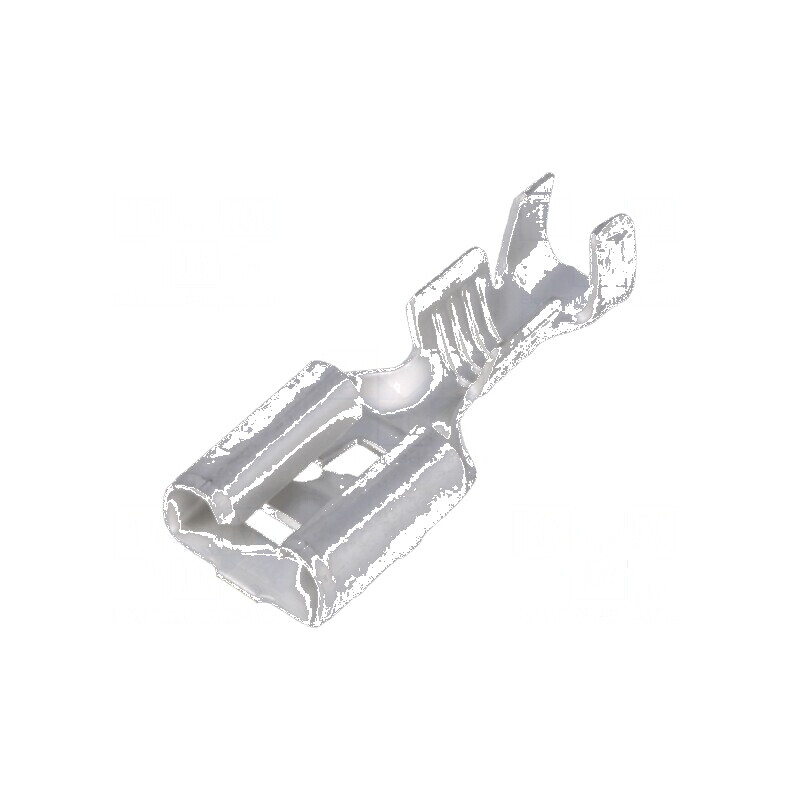 Terminal plat 6,3mm mamă pentru cablu 1÷2,5mm2 crimpat 0,8mm | Electronic-mag.ro | Componente Electronice Terminal plat 6,3mm mamă pentru cablu 1÷2,5mm2 crimpat 0,8mm | Electronic-mag.ro | Componente Electronice