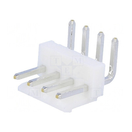 Conector cablu-placă soclu tată VH 3,96mm PIN 4 THT 250V 10A | Electronic-mag.ro | Componente Electronice