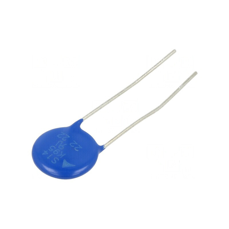 Varistor oxid de metal THT 95VAC 125VDC 150V 4500A -40÷105°C pentru protecția circuitelor electrice | Electronic-mag.ro | Componente Electronice