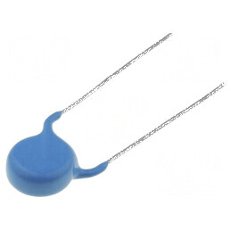 Condensator ceramic 1nF 10kV THT 10mm cu terminal de 600um | Electronic-mag.ro | Componente Electronice