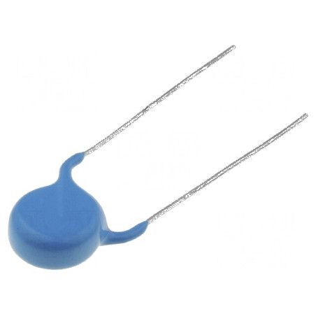 Condensator ceramic 1nF 10kV THT 10mm cu terminal de 600um | Electronic-mag.ro | Componente Electronice