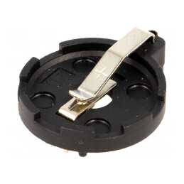 Soclu pentru baterii 2032, BR2032, CR2032 - Nr. bat: 1 | Electronic-mag.ro | Componente Electronice