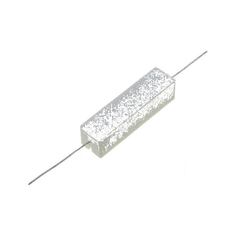 Rezistor bobinat cu ciment THT 12Ω 15W ±5% 48x13x13mm pentru aplicații electrice. | Electronic-mag.ro | Componente Electronice Rezistor bobinat cu ciment THT 12Ω 15W ±5% 48x13x13mm pentru aplicații electrice. | Electronic-mag.ro | Componente Electronice