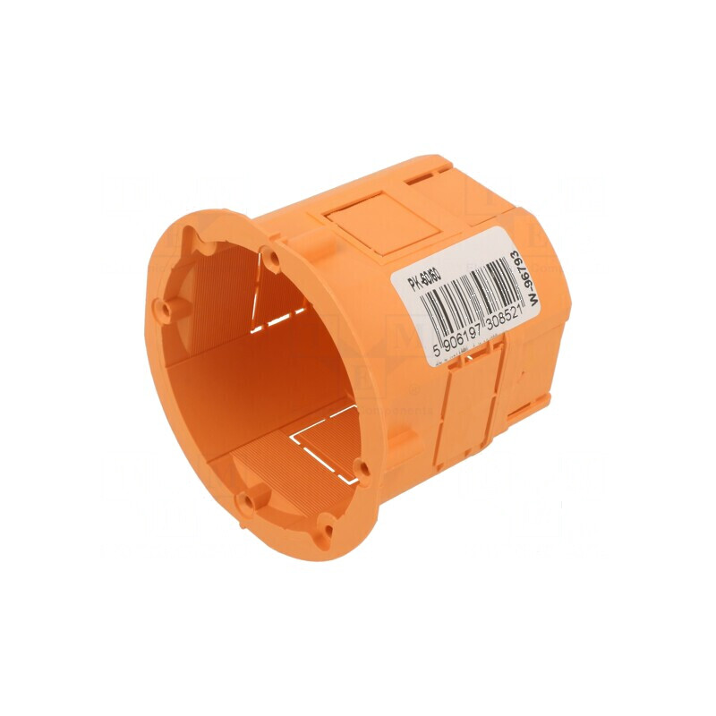 Carcasă doză electrică Ø 60mm Z 60mm pentru montaj în perete adâncime | Electronic-mag.ro | Componente Electronice Carcasă doză electrică Ø 60mm Z 60mm pentru montaj în perete adâncime | Electronic-mag.ro | Componente Electronice