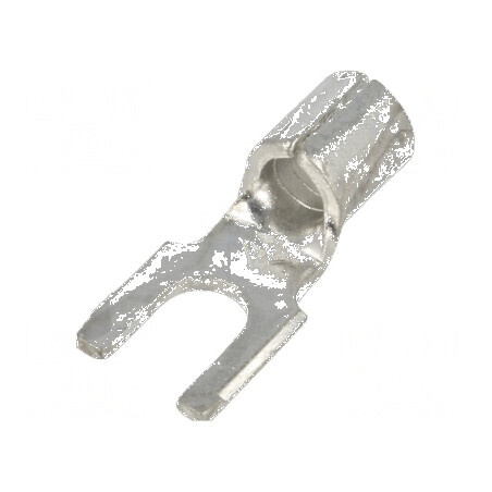 Furcă M4 crimpat pe cablu neizolat din cupru 12AWG÷10AWG | Electronic-mag.ro | Componente Electronice