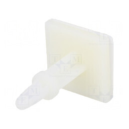 Distanţier PCB poliamidă autoadeziv, lungime 15,9mm, tip clichet | Electronic-mag.ro | Componente Electronice