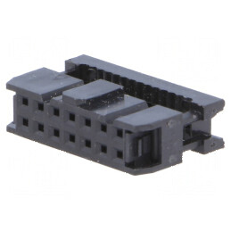 Conector IDC mufă mamă 14 pini fără presare cablu | Electronic-mag.ro | Componente Electronice