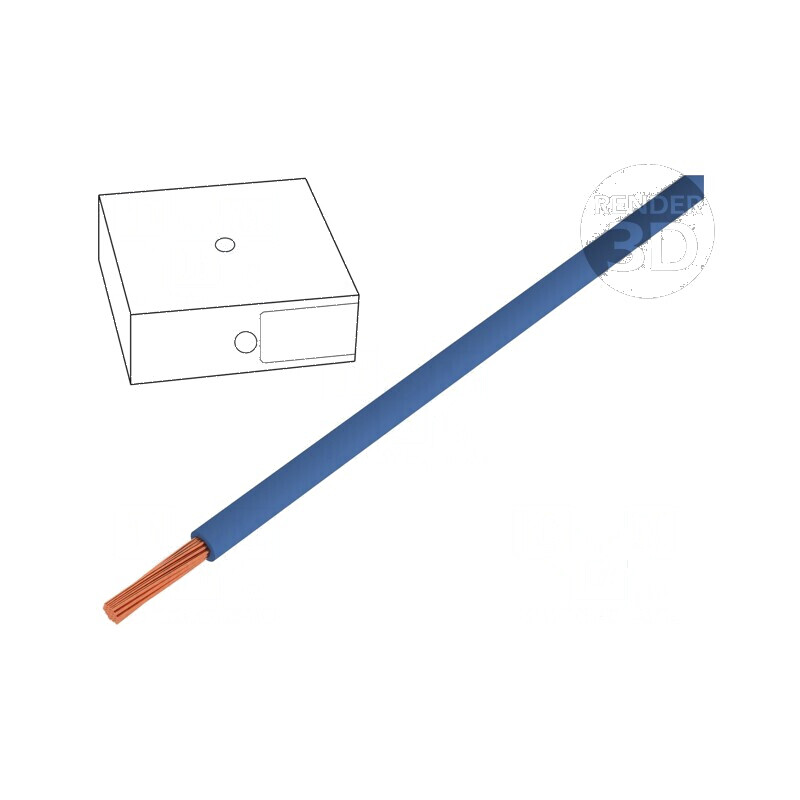 Cablu electric H05V-K 1mm² PVC albastru închis 300V 500V | Electronic-mag.ro | Componente Electronice Cablu electric H05V-K 1mm² PVC albastru închis 300V 500V | Electronic-mag.ro | Componente Electronice