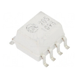 Optocuplor SMD 2,5kV SO8 pentru tranzistori, 1 canal, 6V max | Electronic-mag.ro | Componente Electronice