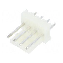 Conector cablu-placă soclu tată PIN 4 2,54mm THT MAS-CON | Electronic-mag.ro | Componente Electronice