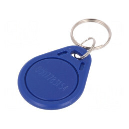 Breloc RFID plastic albastru 125kHz 8BROM - Acces rapid și securizat | Electronic-mag.ro | Componente Electronice