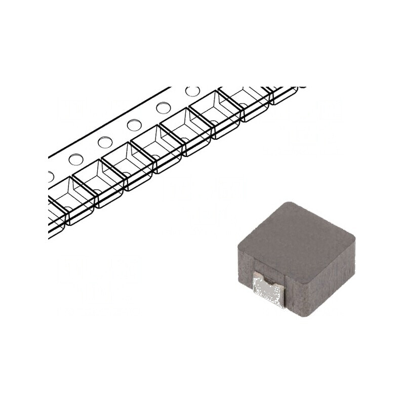 Inductor SMD 3,3uH 5,5A 38mΩ ±20% Isat 6A pentru aplicații electronice | Electronic-mag.ro | Componente Electronice