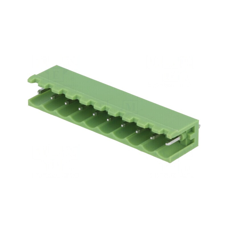 Regletă de conexiuni deconectabilă 5mm, 10 piste | Electronic-mag.ro | Componente Electronice