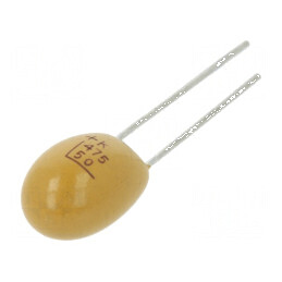 Condensator tantal 4,7uF 50VDC THT ±20% -55÷85°C 2,54mm | Electronic-mag.ro | Componente Electronice