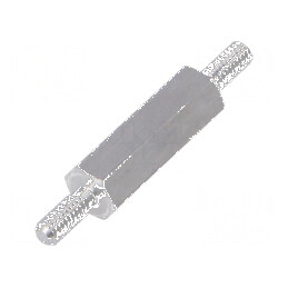 Piuliță distanțieră filetată 15mm M2,5 hexagonală pentru prindere sigură | Electronic-mag.ro | Componente Electronice