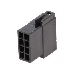 Carcasă ISO PIN 8 pentru conector soclu automobil | Electronic-mag.ro | Componente Electronice