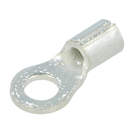 Vârf inelar M2,5 pentru cablu neizolat din cupru, crimpat, 0,3-1,42mm² | Electronic-mag.ro | Componente Electronice
