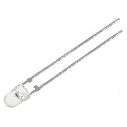 Fototranzistor 3mm 850nm 70V 50° cu Lentilă Transparentă | Electronic-mag.ro | Componente Electronice