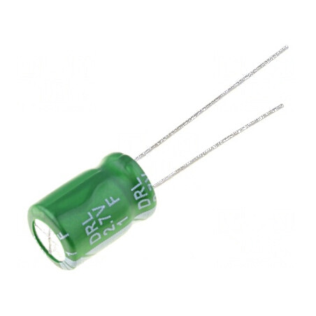 Supercondensator THT 1F 2,7VDC ±20% Ø8x12mm EDLC pentru aplicații electrice | Electronic-mag.ro | Componente Electronice