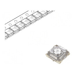 Microîntrerupător TACT SPST Poz: 2 0,02A/15VDC SMT fără 1,6N - Comutator compact pentru aplicații electronice | Electronic-mag.ro | Componente Electronice