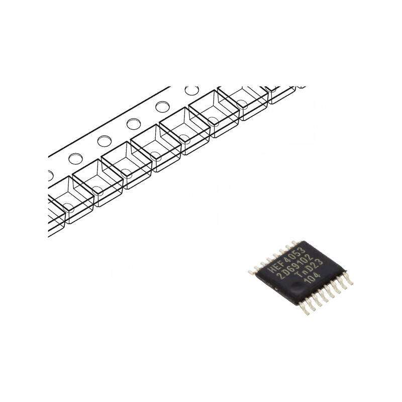 Demultiplexor și multiplexor digital-analog IC 2 canale CMOS SMD | Electronic-mag.ro | Componente Electronice Demultiplexor și multiplexor digital-analog IC 2 canale CMOS SMD | Electronic-mag.ro | Componente Electronice