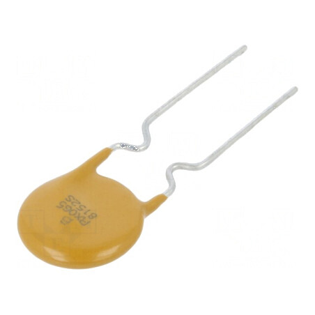 Siguranță polimerică PTC 650mA Imax 40A PCB THT MF-RX/72 pentru protecție electrică | Electronic-mag.ro | Componente Electronice