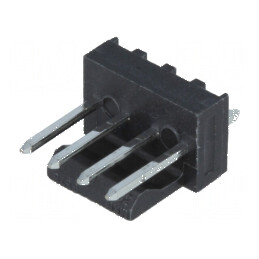 Conector cablu-placă soclu tată KK 254 2,54mm 4 PIN THT | Electronic-mag.ro | Componente Electronice