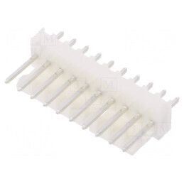 Conector cablu-placă KK 254 PIN 10 THT drept soclu tată albă | Electronic-mag.ro | Componente Electronice