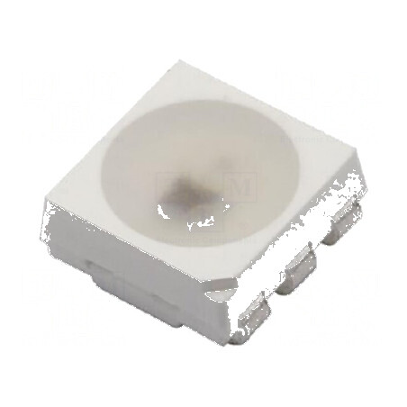 LED SMD 3535 Programabil RGB PLCC6 3,4x3,5x1,47mm 120° 20mA | Electronic-mag.ro | Componente Electronice