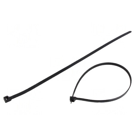 Colier de strângere poliamidă neagră 450mm x 8,9mm 778N | Electronic-mag.ro | Componente Electronice