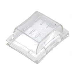 Capac transparent pentru accesorii, temperatură -25÷70°C, dimensiuni 31x22,3mm | Electronic-mag.ro | Componente Electronice