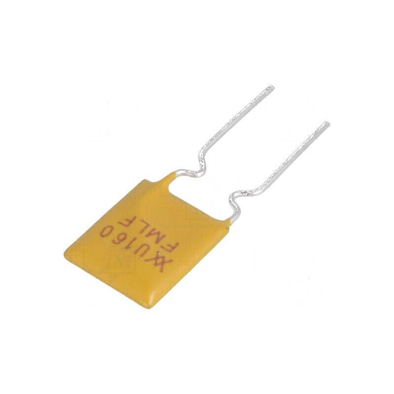 Siguranţă polimerică PTC 1,6A 8,9x15,2mm 5mm pentru protecţie electrică | Electronic-mag.ro | Componente Electronice Siguranţă polimerică PTC 1,6A 8,9x15,2mm 5mm pentru protecţie electrică | Electronic-mag.ro | Componente Electronice
