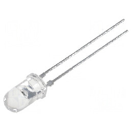Fototranzistor 5mm cu λp max 850nm, 35V, unghi de 50°, lentilă transparentă | Electronic-mag.ro | Componente Electronice