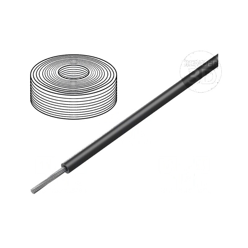 Cablu SiF 1x0,5mm2 litat Cu LSZH, silicon negru rezistent la temperaturi între -60 și 180°C | Electronic-mag.ro | Componente Electronice Cablu SiF 1x0,5mm2 litat Cu LSZH, silicon negru rezistent la temperaturi între -60 și 180°C | Electronic-mag.ro | Componente Electronice