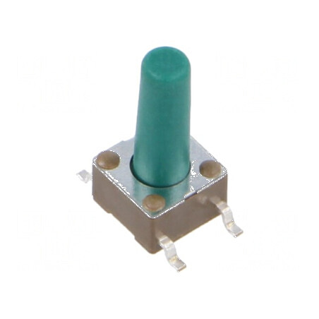 Microîntrerupător TACT SPST-NO 0,05A/24VDC SMT - Poz: 2, Fără Contacte | Electronic-mag.ro | Componente Electronice