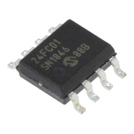 Memorie EEPROM I2C 1kb 128x8bit 1,7-5,5V SO8 1MHz | Electronic-mag.ro | Componente Electronice