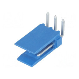 Conector cablu-placă soclu tată HE14 2,54mm 3 pini THT 3A | Electronic-mag.ro | Componente Electronice