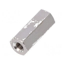 Piuliță distanțieră filetată M3 hexagonală 15mm | Electronic-mag.ro | Componente Electronice