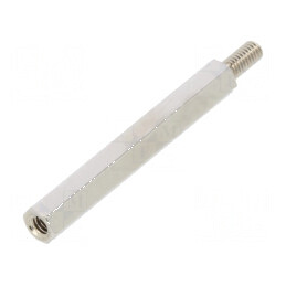 Piuliță distanțieră filetată hexagonală 30mm M2,5 | Electronic-mag.ro | Componente Electronice