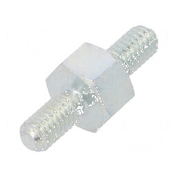 Piuliță distanțieră filetată M4 hexagonală 5mm | Electronic-mag.ro | Componente Electronice