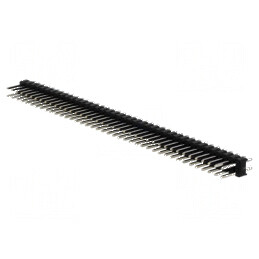 Conector şir pini tată 80 pini 2,54mm THT drept | Electronic-mag.ro | Componente Electronice