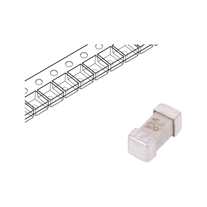 Siguranţă ardere rapidă SMD 10A 125VAC 125VDC 2410 | Electronic-mag.ro | Componente Electronice Siguranţă ardere rapidă SMD 10A 125VAC 125VDC 2410 | Electronic-mag.ro | Componente Electronice