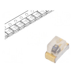 Emiţător IR 880nm transparent SMD 20mA 0,8÷1,5mW 150° | Electronic-mag.ro | Componente Electronice