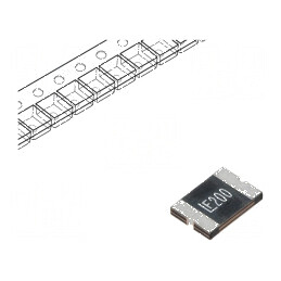 Siguranţă polimerică PTC 2A 2920L pentru protecţie electrică | Electronic-mag.ro | Componente Electronice
