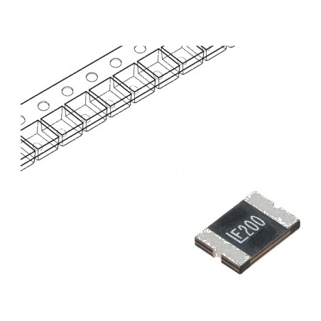 Siguranţă polimerică PTC 2A 2920L pentru protecţie electrică | Electronic-mag.ro | Componente Electronice